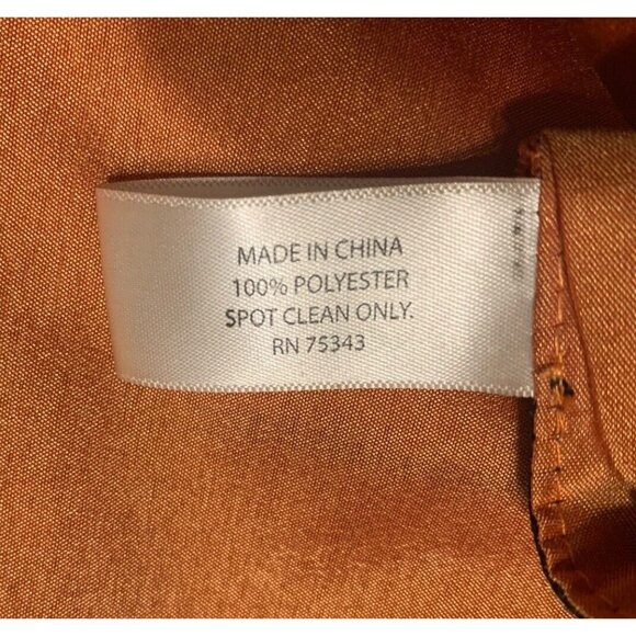 Hallow’s Eve 70” X 14” Orange And Black Table Runner with Spider Web And Spiders - Picture 4 of 5